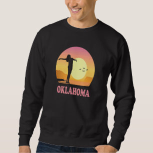 Sudadera Oklahoma Vacation Beach Morning Sun Water Peace Ha