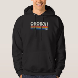 Sudadera Okoboji Iowa estilo retro vintage de los años 70