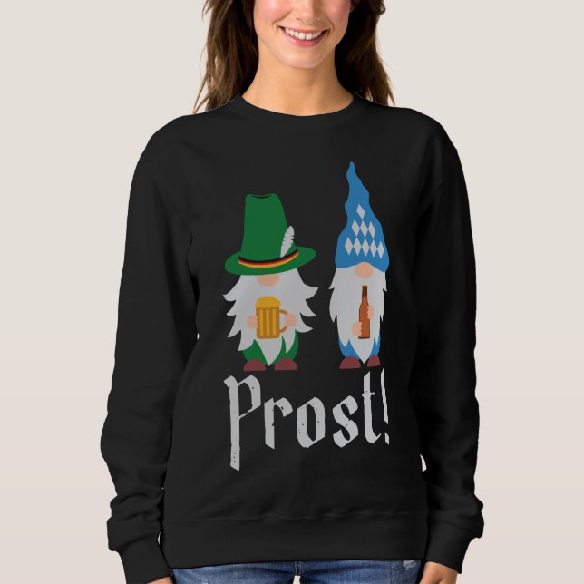 Sudadera Oktoberfest Gnomes Bavarian Oktoberfest Vestir Cer (Anverso)
