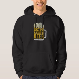 Sudadera Oktoberfest Ich Love Beer Retro German Bavarian Fe