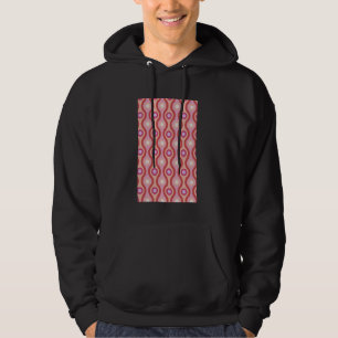SUDADERA OLA DE RETRO DE LOS AÑOS 1960 Y PATRÓN DE CÍRCULO