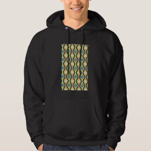 SUDADERA OLA DE RETRO Y TRANSPORTE DE CÍRCULO DE LOS AÑOS 1