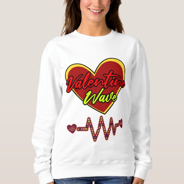 Sudadera Ola de San Valentín (Anverso)