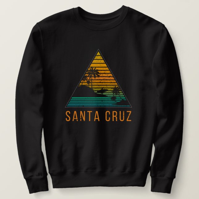 Sudadera Ola de Santa Cruz (Anverso del diseño)