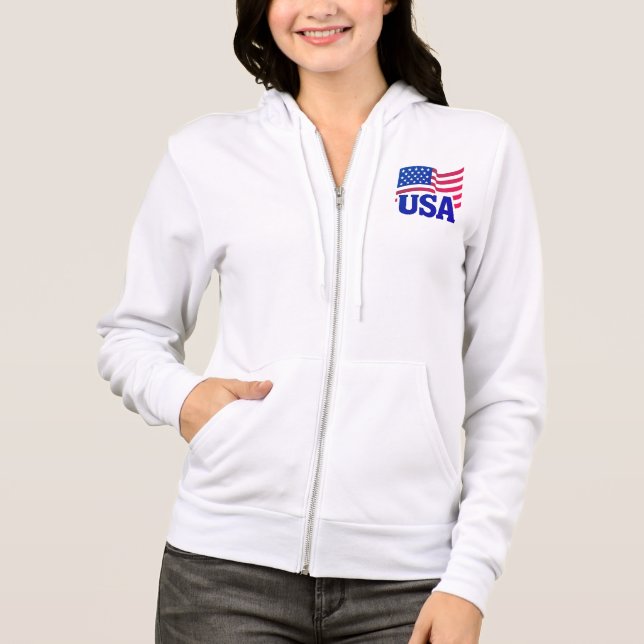 Sudadera Ola de Unidad de Estados Unidos (Anverso)
