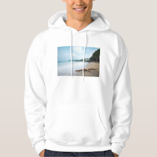Sudadera Olas oceánicas en la playa de Sandy