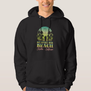 Sudadera Olas y puestas de sol Surfrider Beach, Malibu Synt