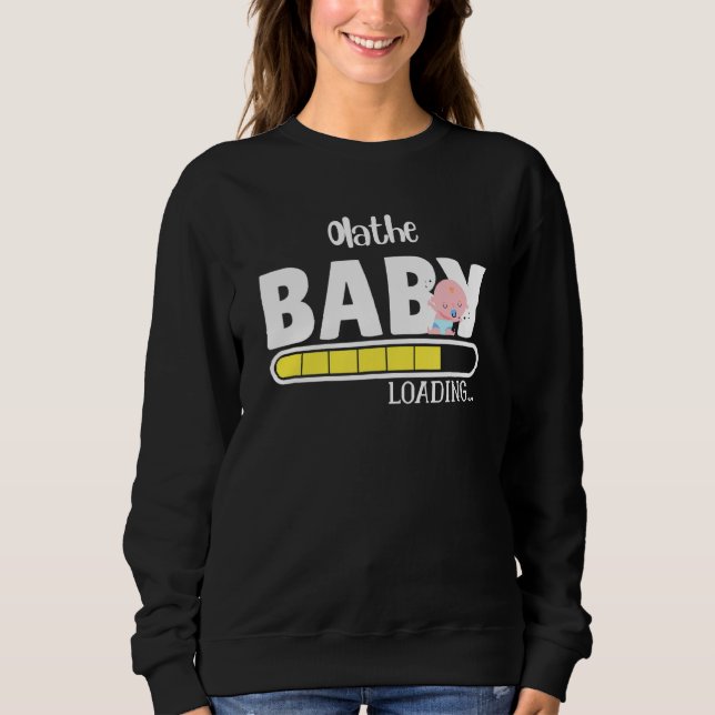 Sudadera Olathe Native Pride Funny State Baby Parent Mom Da (Anverso)