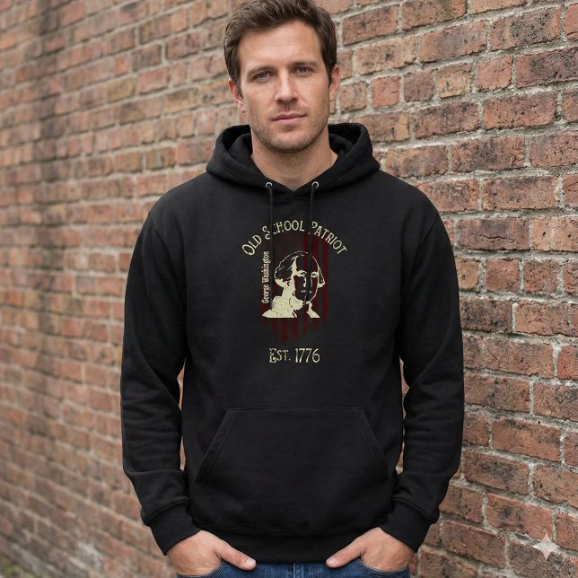 Sudadera Old School Patriot Hoodie (Subido por el creador)