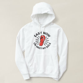 Sudadera Old School Warning Humor