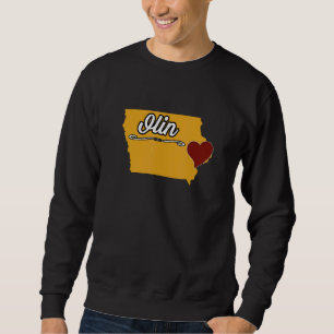 Sudadera OLIN IOWA IA EE. UU. Recuerdos Bonitos Merch Ciu