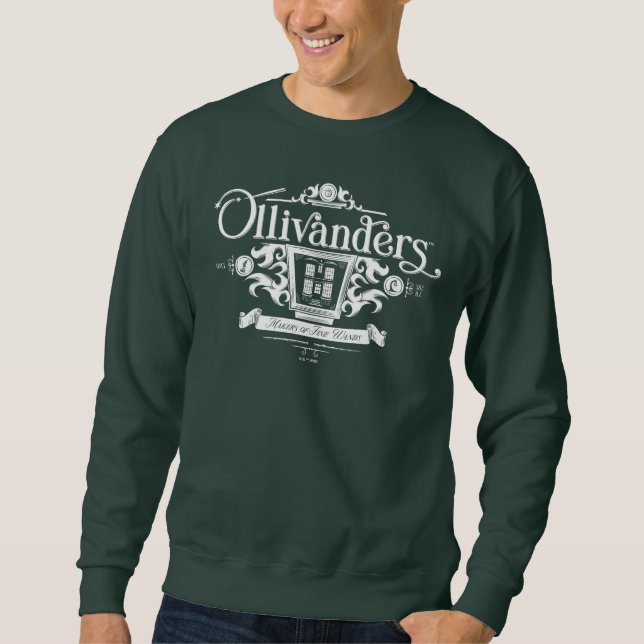 Sudadera OLIVANDERS™ Fabricantes de Varitas Finas (Anverso)