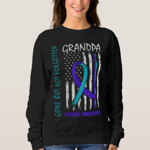 Sudadera Olvidado Pero No Olvidado Abuelo Conciencia de Sui