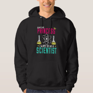Sudadera Olvidar princesa quiero ser una niña científica ci