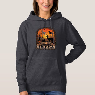 Sudadera Olvídate de los dulces dame fantasmas de alpaca de