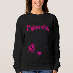 Sudadera Olvídate de princesa quiero ser una científica Niñ