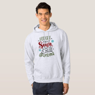 Sudadera Olvídate de Santa, le preguntaré a la abuela - Nav