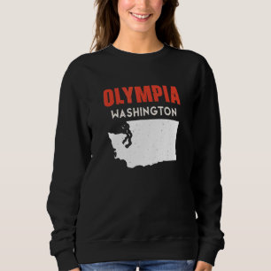 Sudadera Olympia Washington EE. UU. Estado América Viajar W