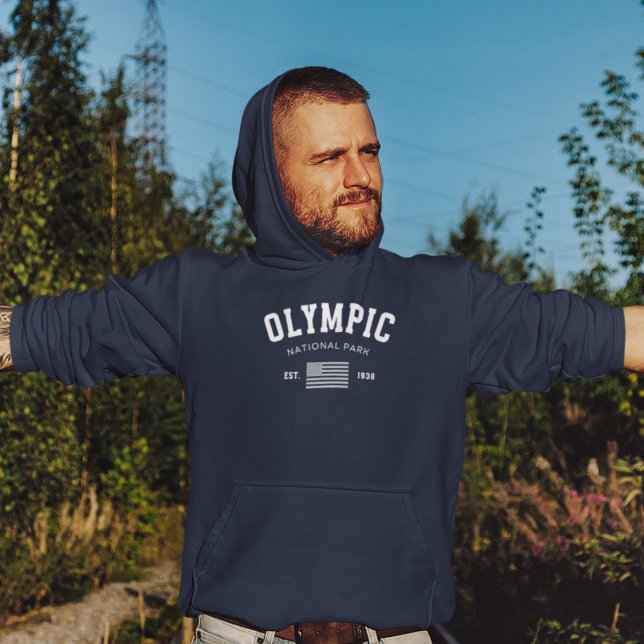 Sudadera Olympic Naional Park Photo Lake Landscape (Subido por el creador)