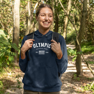 Sudadera Olympic Naional Park Photo Lake Landscape