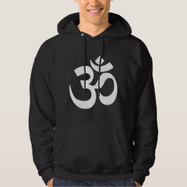 Sudadera Om hoodies, Sweatshirt con un símbolo hindú Om