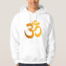 Sudadera Om hoodies, Sweatshirt con un símbolo hindú Om