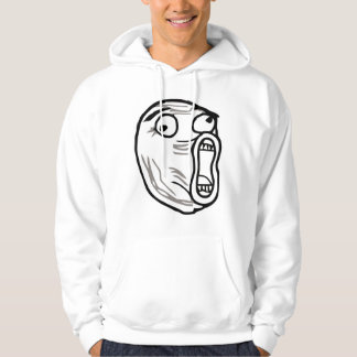 Sudadera omfg del omg del rofl del humor del meme de la