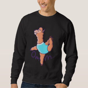 Sudadera Omm Yoga Llama Alpaca Niño  Niña  Niños