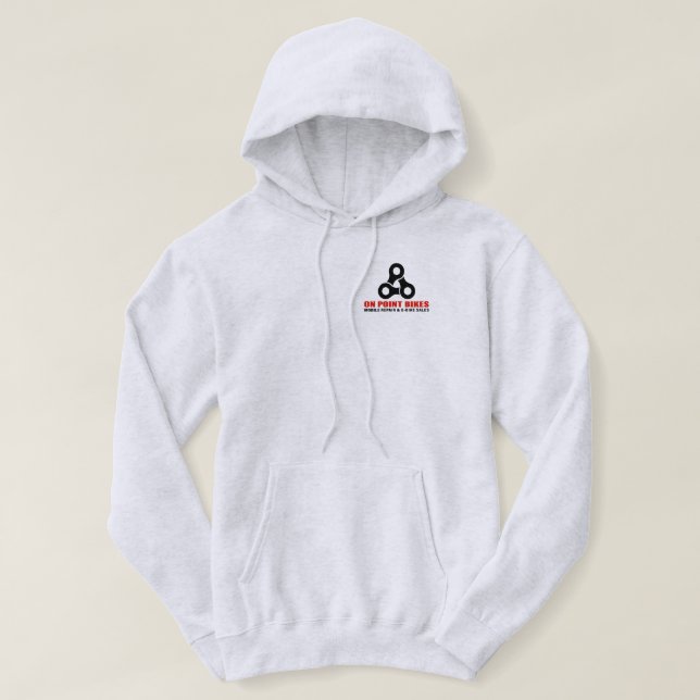 Sudadera On Point Bikes Mens Custom Hoodie (Diseño del anverso)