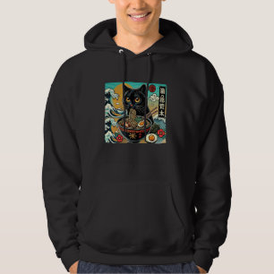 Sudadera Onda Arte Japonés Gatito Gato Gato Gato Gato Gato