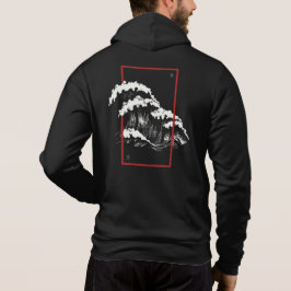 Sudadera Onda artística japonesa de Ukiyo