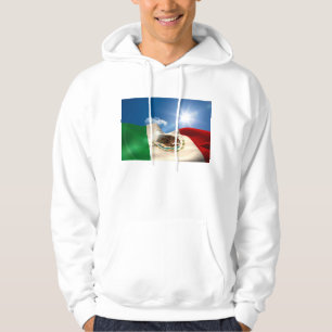 Sudadera Ondulación generada Digital de la bandera de