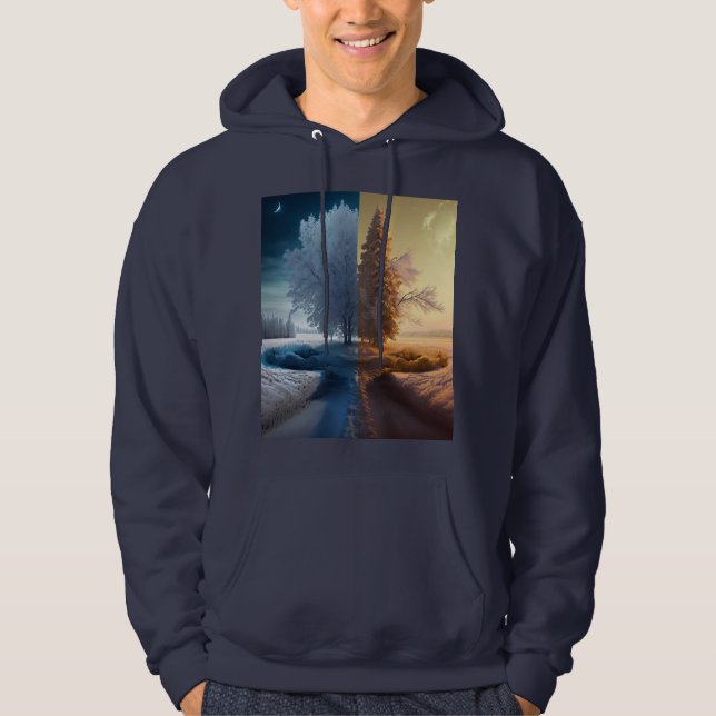 Sudadera One day in winter (Anverso)
