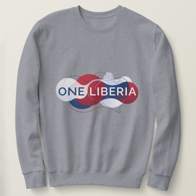 Sudadera One Liberia  (Anverso del diseño)