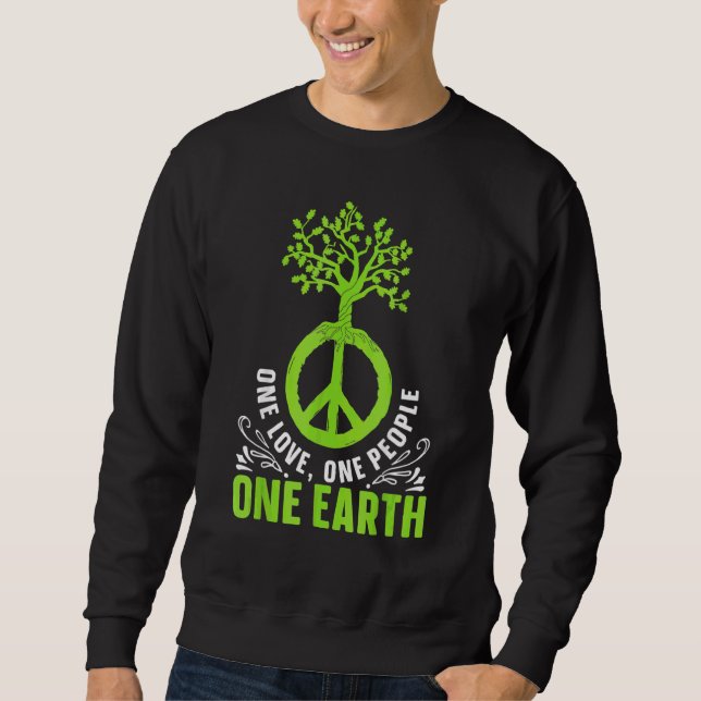 Sudadera One Love One People One Earth International Day of (Anverso)