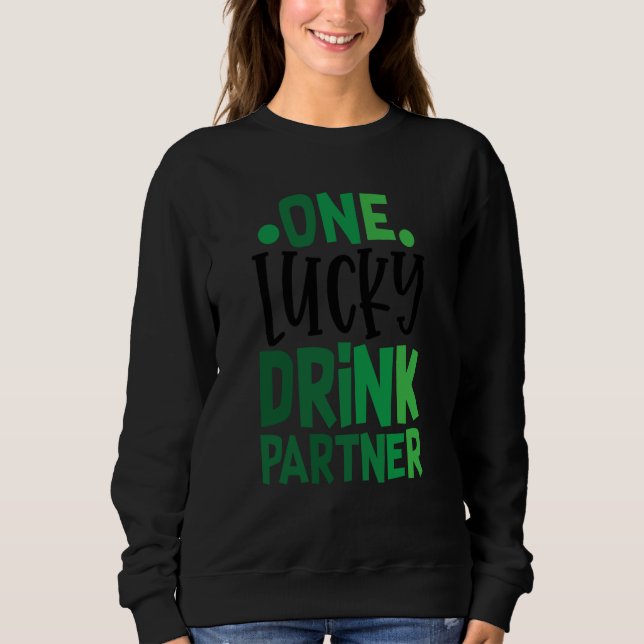 Sudadera One Lucky Drink Partner C Irish Ireland (Anverso)