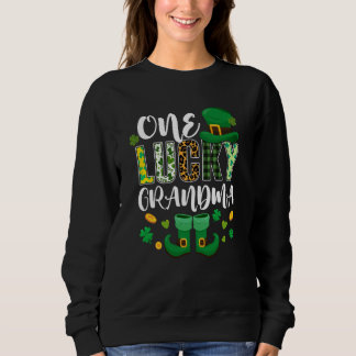 Sudadera One Lucky Grandma St Patricks Day Love Fun Cool Gr