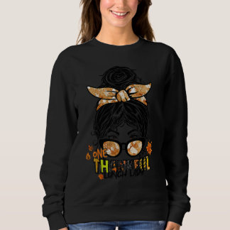 Sudadera One Thankful Lunch Lady Cute Fall Autumn Thanksgiv