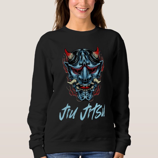 Sudadera Oni Demon Jiu Jitsu (Anverso)