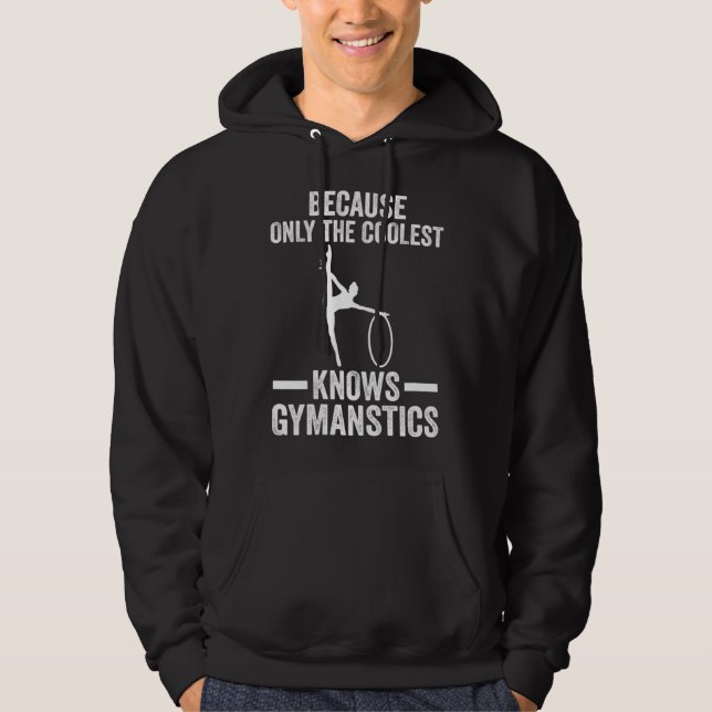 Sudadera Only the coolest knows Gymnastics Gymnastics (Anverso)