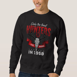 Sudadera Only the finest Hunters are Born in 1958