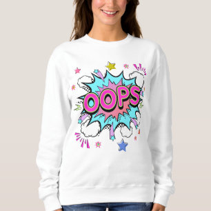 Sudadera Oops Pop Art Explosion