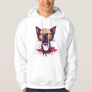 Sudadera Oopsie Meow Triste Kawaii Gato Amante Del Café