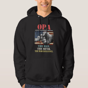 Sudadera Opa El Hombre El Mito La Mala Influencia De La Fl