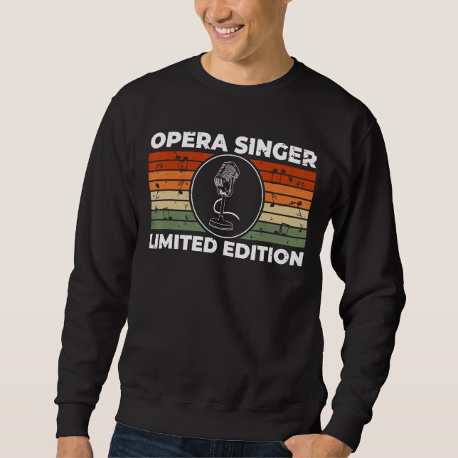 Sudadera Opera Singer edición limitada de Opera-Singer (Anverso)