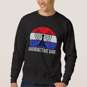 Sudadera Operador aficionado radiactivo Patriótico Ham Radi