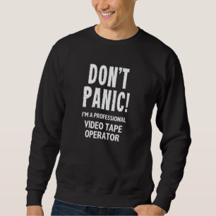 Sudadera Operador de cinta de vídeo 1