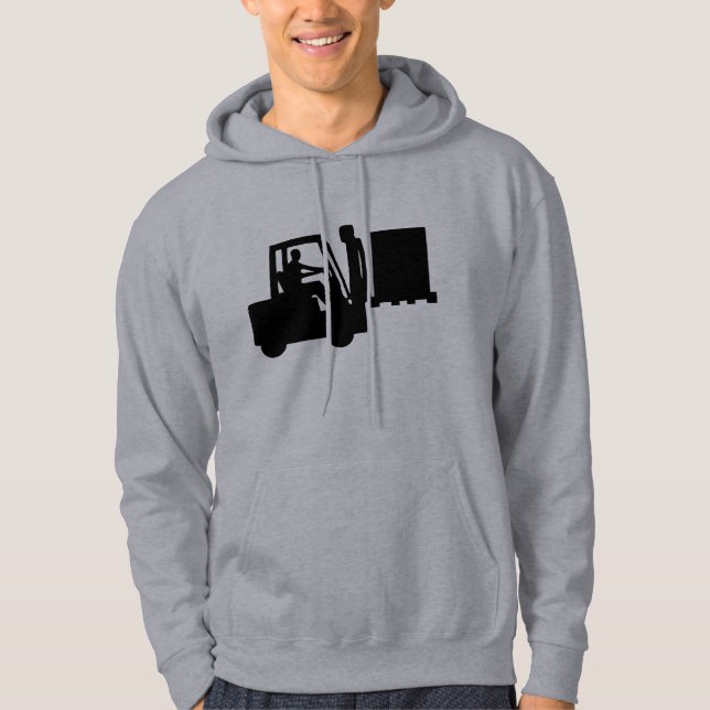 Sudadera Operador de la carretilla elevadora (Anverso)