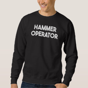 Sudadera Operador de martillo