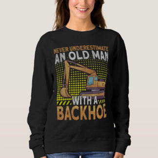 Sudadera Operador de retroexcavadora para hombres Maquinari